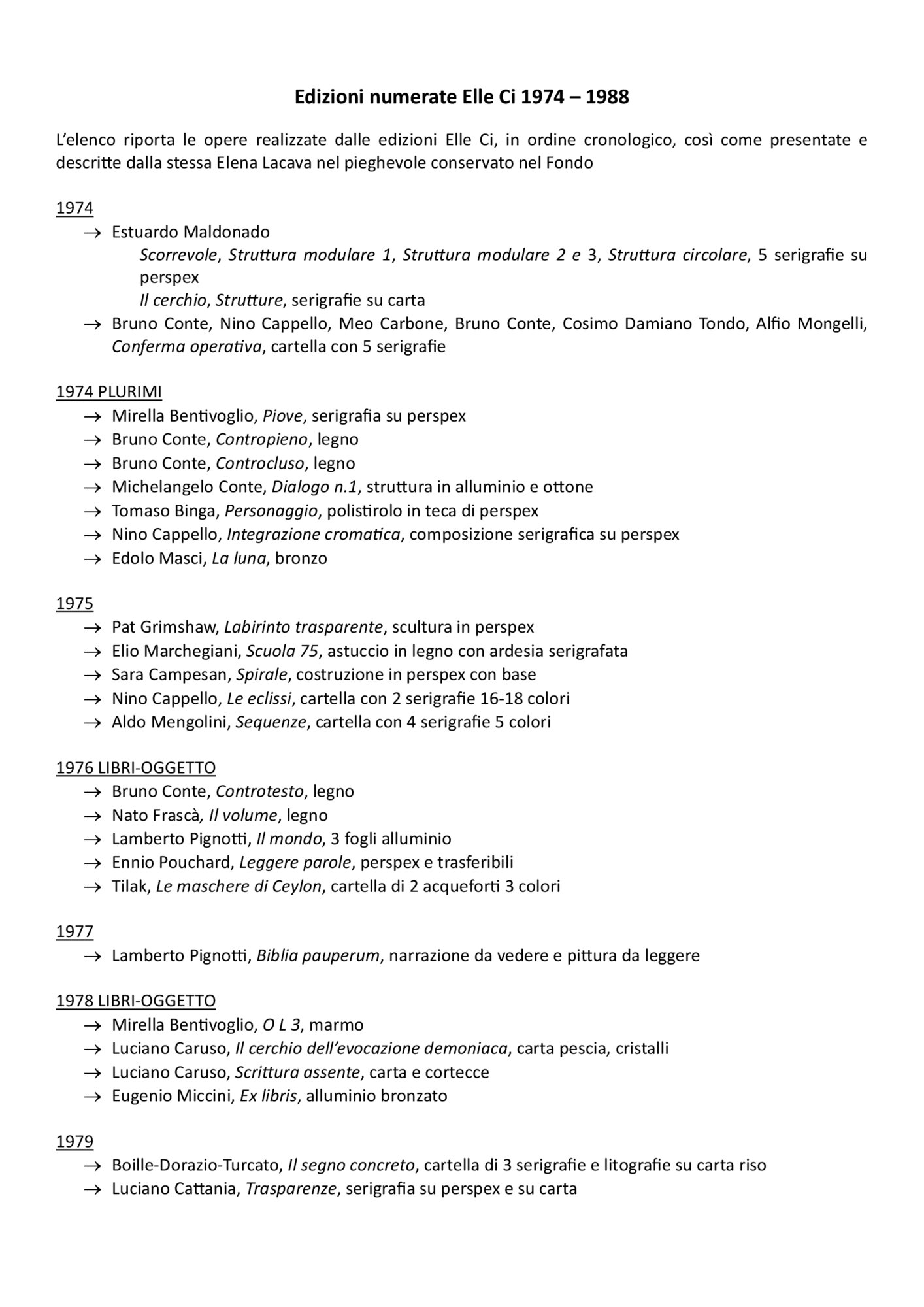 QUADRIENNALE DI ROMA